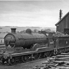 Dingwall Engine Shed with Locomotive