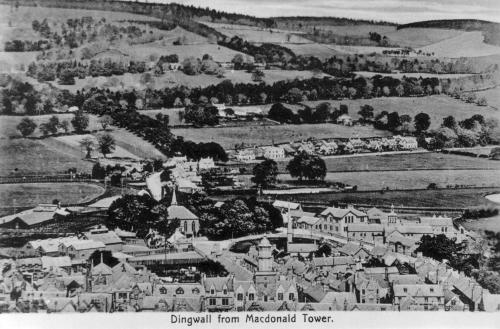 Dingwall from the Hector MacDonald Memorial