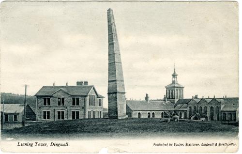 The Leaning Tower of Dingwall (after the 1816 earthquake)